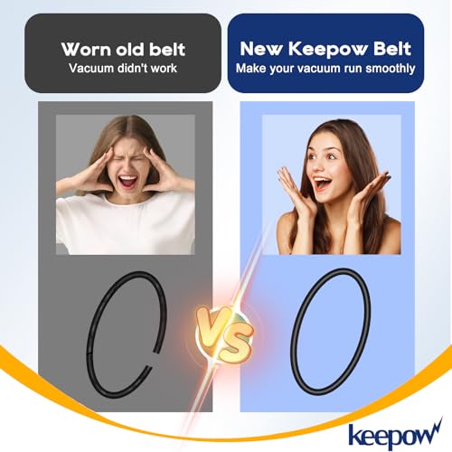 KEEPOW Rock Tumbler Replacement Belts, 5 Pack for KoolStone & Komestone