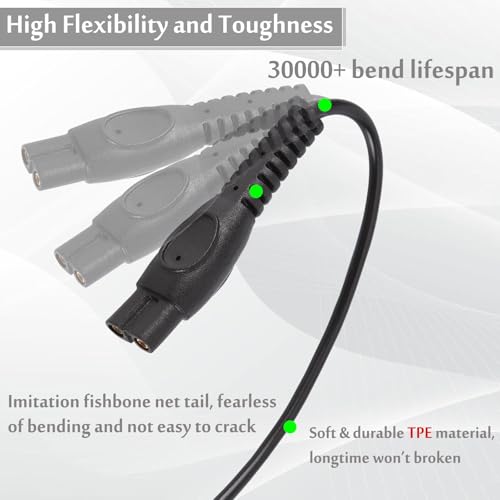 USB Charger Cord for Philips OneBlade 360 & Trimmer 2-Pack 3.3FT
