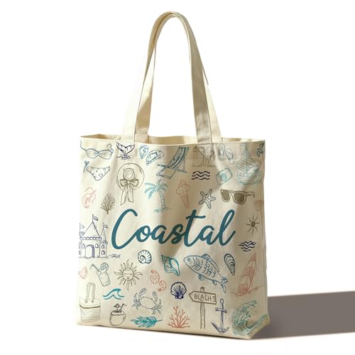 Bgohrd Reusable Tote Bag for Women and Men Work Shopping Grocery