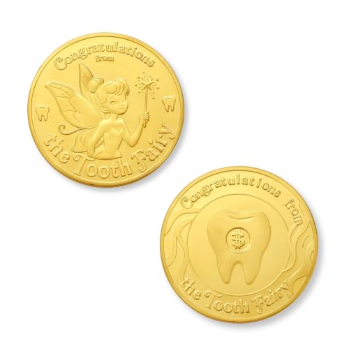 Meliatomia Tooth Fairy Gift Kit with Golden Coin, Pouch, and Letter