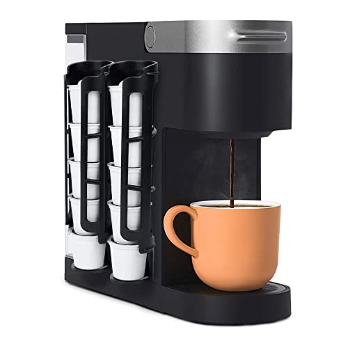 SUNGRACE K-Cup Holder for Keurig Coffee Machines, Adhesive Mount, 2-Pack