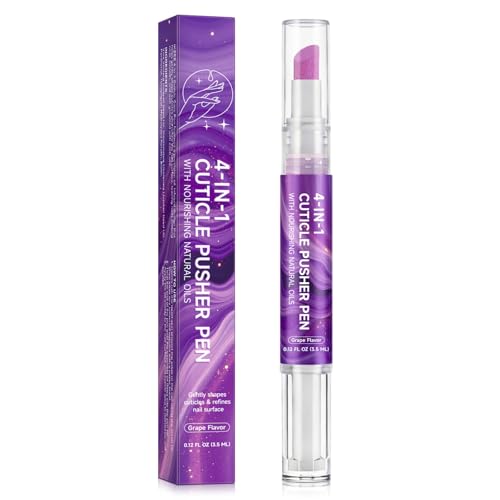 4-in-1 Cuticle Oil Pen with Quartz Tip and Jojoba Oil - 3.5ml