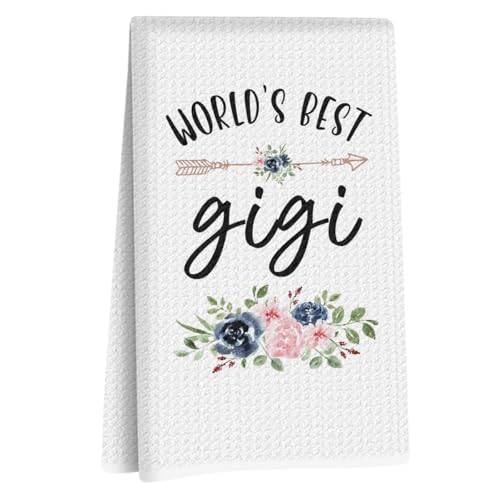 Grandma Kitchen Towel - 24x14 Absorbent Microfiber Gigi Gift