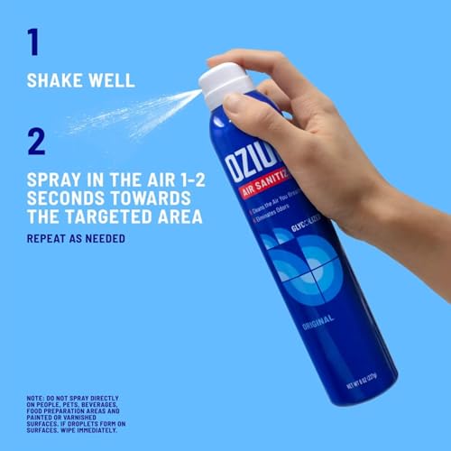 Ozium Air Sanitizer & Odor Eliminator - Citrus Scent (Pack of 3)