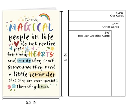 Heartfelt Encouragement Card for Friends & Family - Blank Inside
