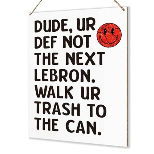 Funny Math Classroom Wall Decor - 8x10 Inches, Motivational Sign