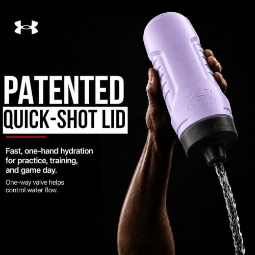 Under Armour 32 oz Squeeze Water Bottle with Quick-Shot Lid