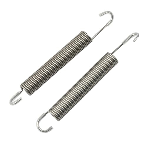 6-1/4 Inch Replacement Recliner Springs - Stainless Steel, Pack of 2