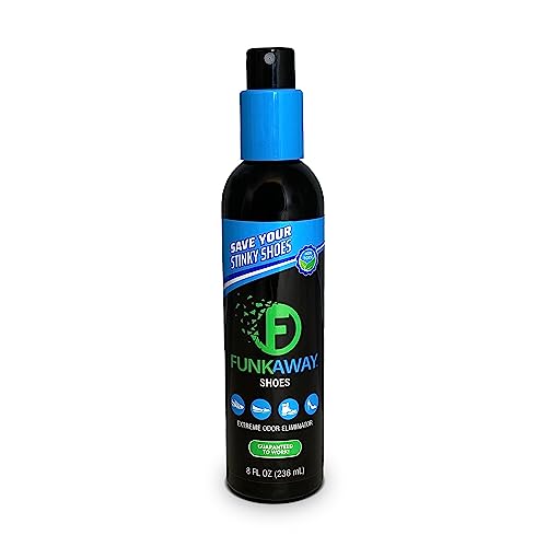 FunkAway Shoe & Gear Odor Eliminator Spray - 8 Fl Oz Pump Spray