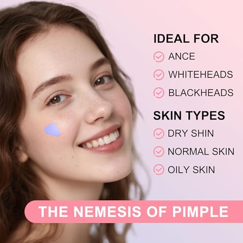Cute Hydrocolloid Pimple Patches with Salicylic Acid & Tea Tree (72 Count)