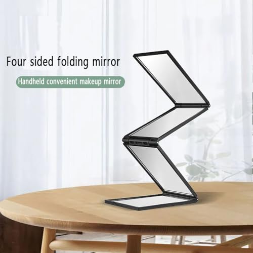 360 Degree Foldable Makeup Mirror for Hair Cutting & Grooming