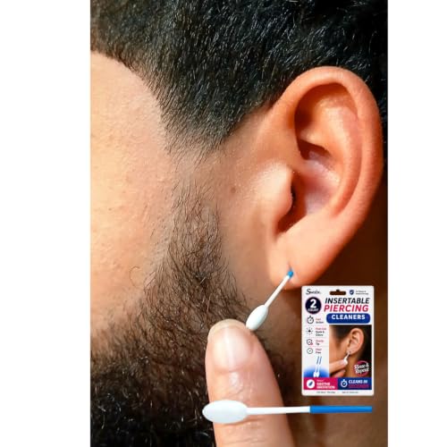 SWABX Insertable Piercing Cleaning Swabs - 2 Count