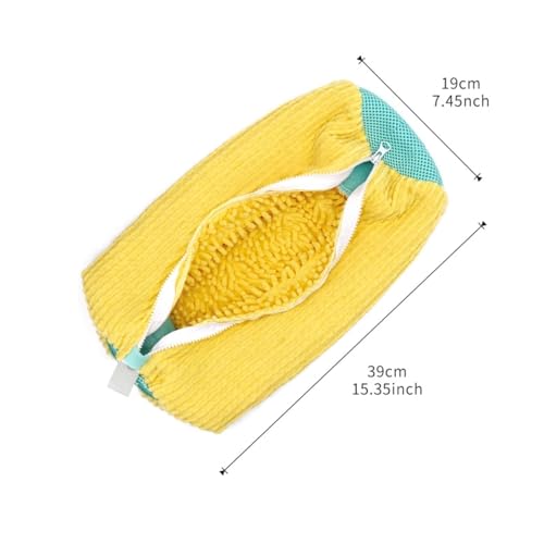 2-Pack Reusable Shoe Washing Machine Bags with Zipper for Sneakers