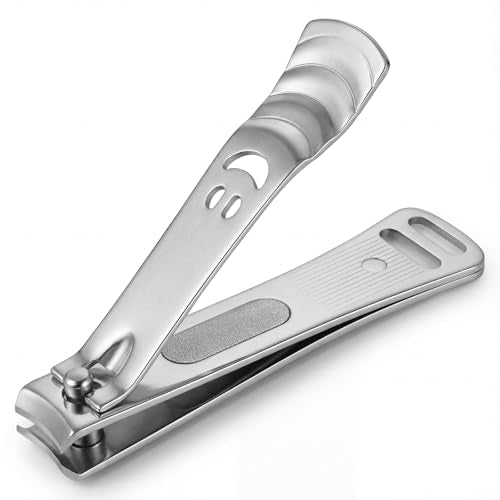 TICLIPP Ultra Sharp Nail Clippers for Thick Nails with Ergonomic Grip
