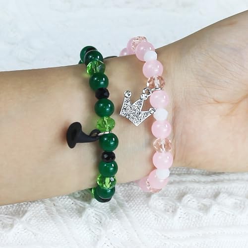 OFIHIDO Witch Bracelet Set for Girls and Adults - Halloween Costume Accessories - 3.5 Inch