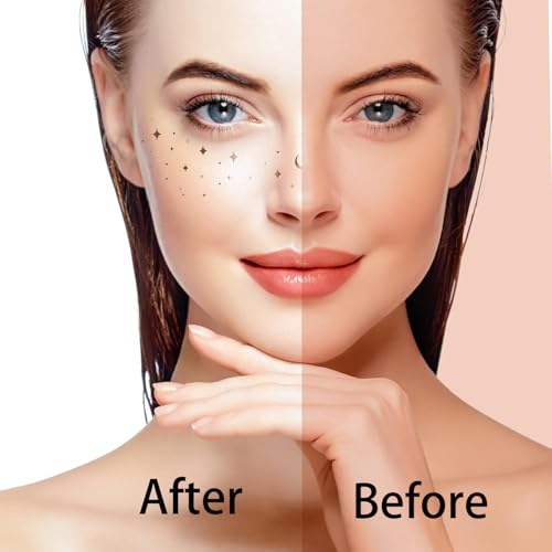 Metallic Glitter Face Freckles Temporary Tattoos Sparkle Makeup Stickers
