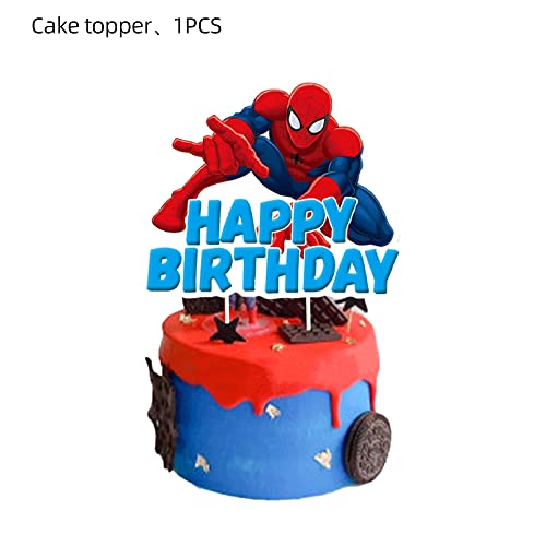 25PCS Birthday Cake Toppers Set for Children Party Decorations
