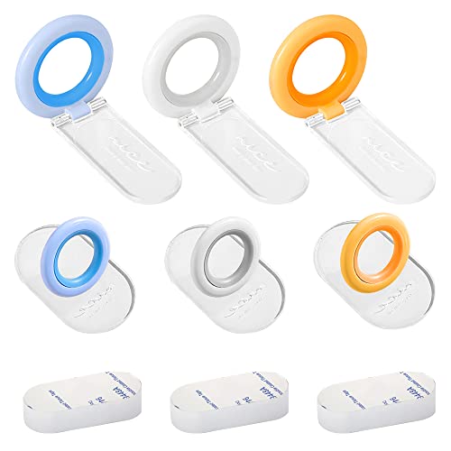Betinyar Multi 6 Pack Toilet Seat Lifter & Cover Handle - Contact-Free, Self-Adhesive Bathroom Accessory