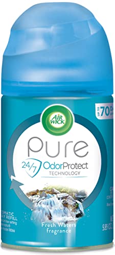 Air Wick Automatic Air Freshener Refill, Fresh Waters, 6.17 Ounce (Pack of 6)