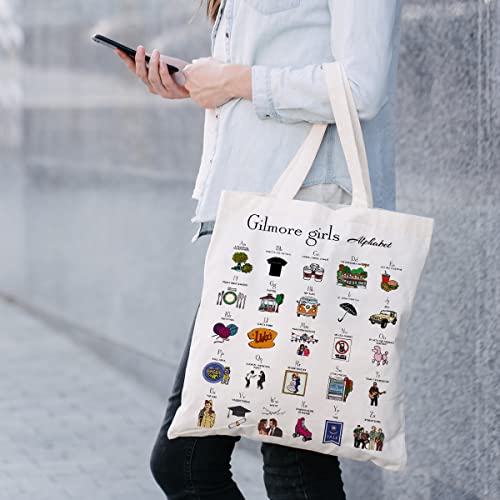 Tuilia Funny Gift Tote Bag for Women - Beige Medium
