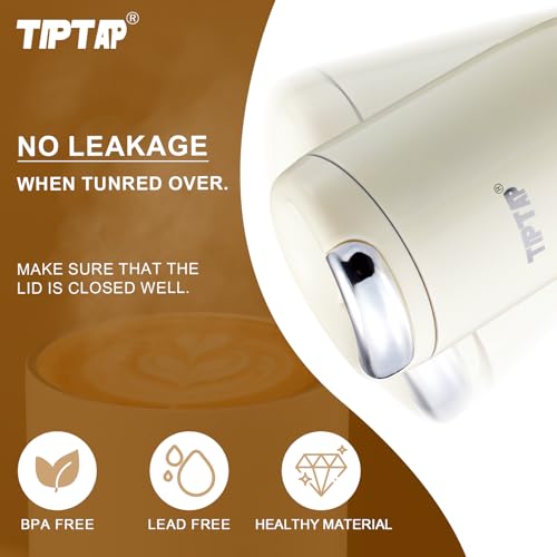 TIPTAP 12oz Stainless Steel Vacuum Insulated Coffee Tumbler