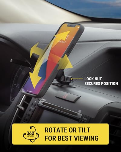 Scosche Magnetic Phone Holder for Car with 360° Rotation