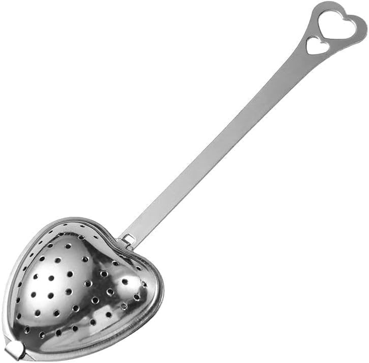 HODASHI Heart Tea Infuser for Loose Leaf Tea, Stainless Steel Steeper
