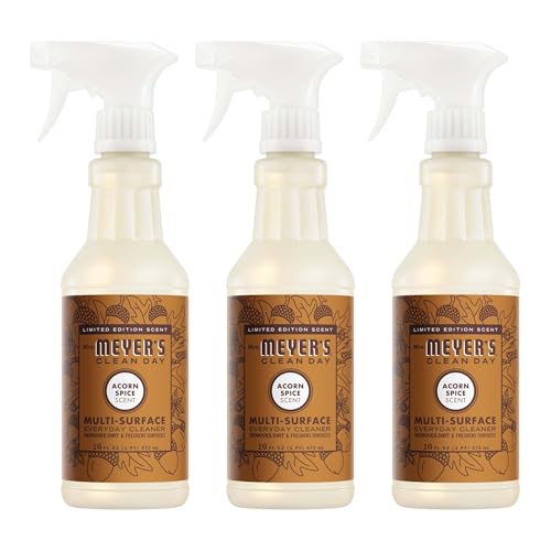 Mrs. Meyer's Clean Day Multi-Surface Cleaner - Acorn Spice, 16 Fl Oz (3 Pack)