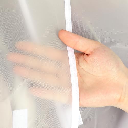 Bruislard Garment Rack Cover - Waterproof Hanging Clothes Organizer, 35x43 in