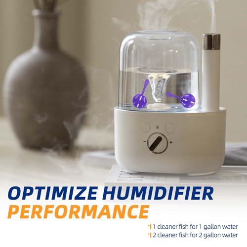 ADDFRESH Humidifier Cleaner Balls - 12 Pack for Continuous Cleaning
