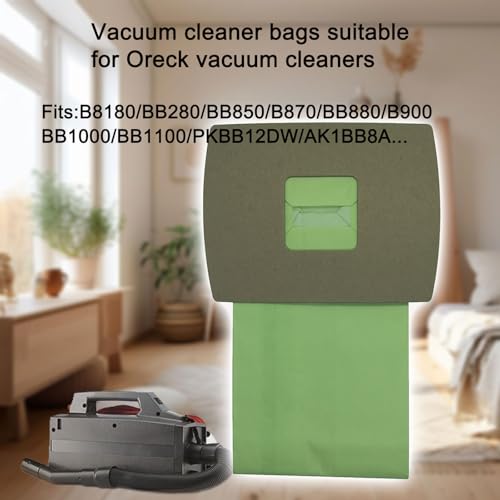 Mumaxun Replacement Vacuum Bags for Oreck BB Series - 6 Pack