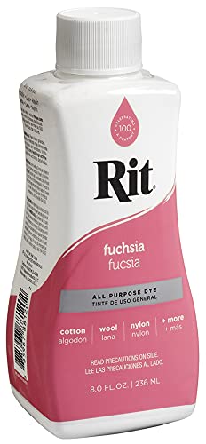 Rit All-Purpose Liquid Dye in Fuchsia - Versatile Fabric Colorant