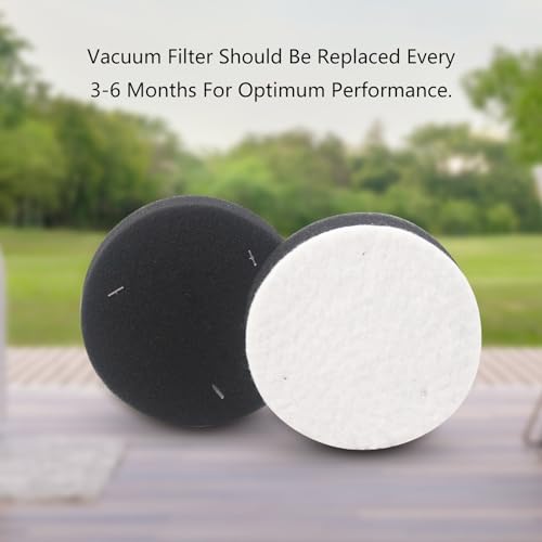 Replacement Filter for Eureka Airspeed Compact Upright Vacuum, 2 Pack