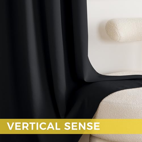 NICETOWN 95-Inch Blackout Curtains - Thermal Insulated Grommet Drapes
