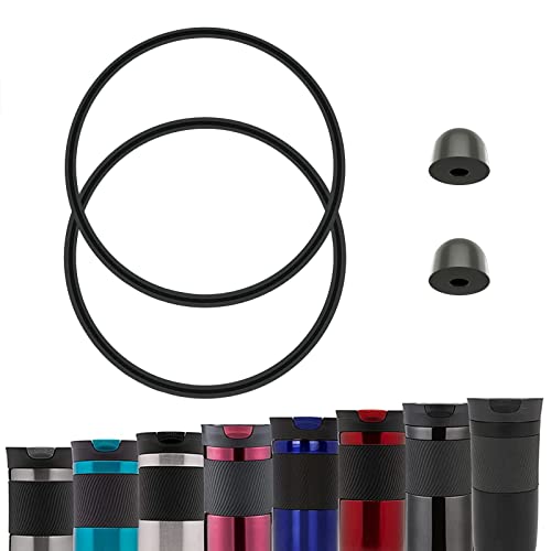 BOSORIO Replacement Gaskets & Stoppers for Contigo Snapseal Mugs