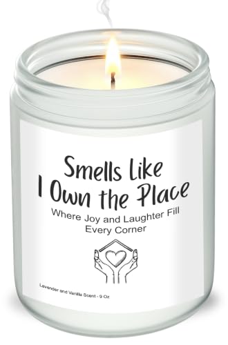 KINSHEART 9 oz Scented Candle - Housewarming Gift for New Homeowners