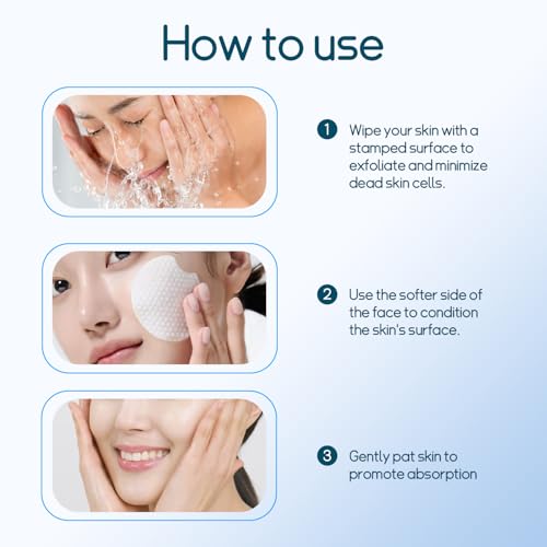 Shodu Salicylic Acid Toner Pads - Gentle Exfoliating Face Pads (70 Count)