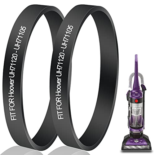 Vacuum Belts for Hoover WindTunnel XL Pet UH71105 & UH71107 - 2 Pack