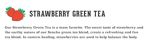 Yamamotoyama Strawberry Sencha Green Tea, 18 Tea Bags