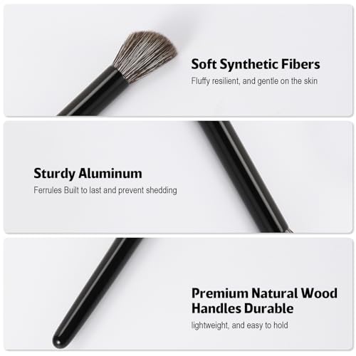 ACMEBEAUTY Angled Nose Contour Brush for Powder Highlighting and Blending