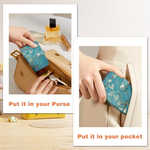 Fintie Mini Photo Album for 2x3 Inch Photos - 52 Pocket Travel Memory Book