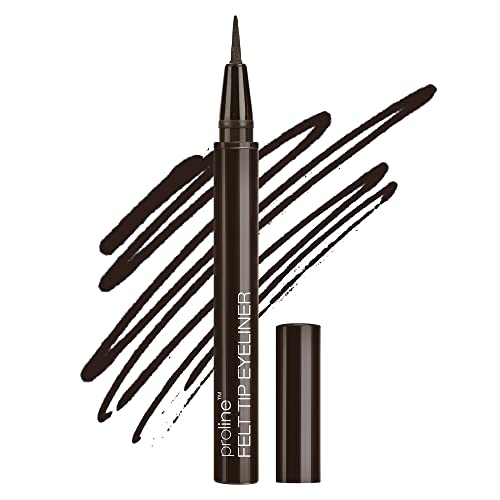 wet n wild Proline Felt Tip Eyeliner Dark Brown .017 oz