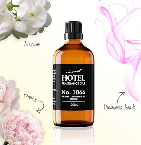 AirScent No. 1066 Peonies Cashmere Jasmine Fragrance Oil - 0.34 Fl Oz