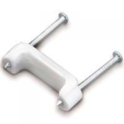 Gardner Bender PS-50 1/2 Inch Plastic Cable Staples - 50 Pack for NM & UF Wires