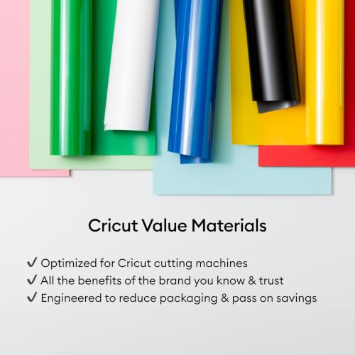 Cricut Value Iron-On Heat Transfer Vinyl - Brown, 12in x 5ft