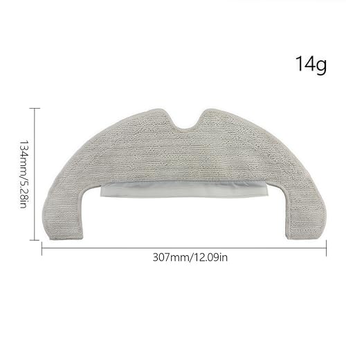 Dreame D10 Plus Gen 2 Mop Pads Replacement - 2 Pack Microfiber Cloths