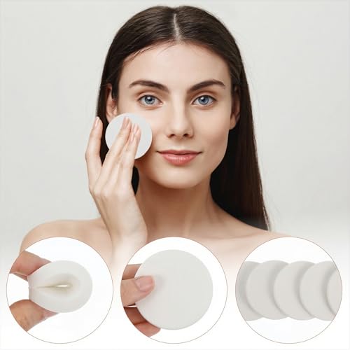 Ymapinc Round Makeup Sponges 12-Piece Set for Foundation and Powder