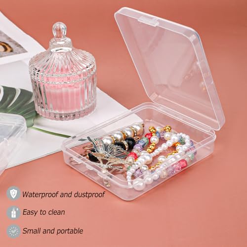 3-Piece Portable Travel Storage Organizer for Cotton Swabs & Balls