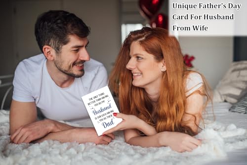 Funny Father's Day Card for Husband - Heartfelt Gift from Wife