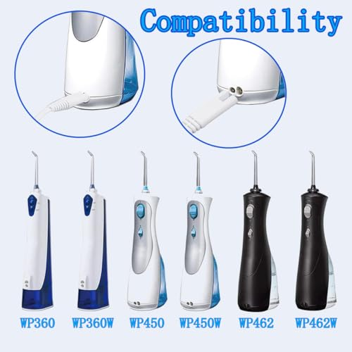 3V Replacement Power Cord Charger for Waterpik WP360 WP450 Water Flosser